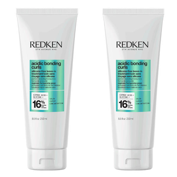 Redken Acidic Bonding Curls Leave-in Treatment Duo, imported from the UK