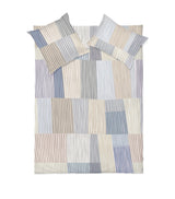 Harrods Schlossberg Cotton Melvin Striped King Duvet Cover 230cm x 220cm- Buy online at McGrocer
