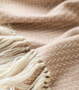 Harrods Alpaca-Blend Woodland Throw Blanket 150cm x 300cm- Buy online at McGrocer