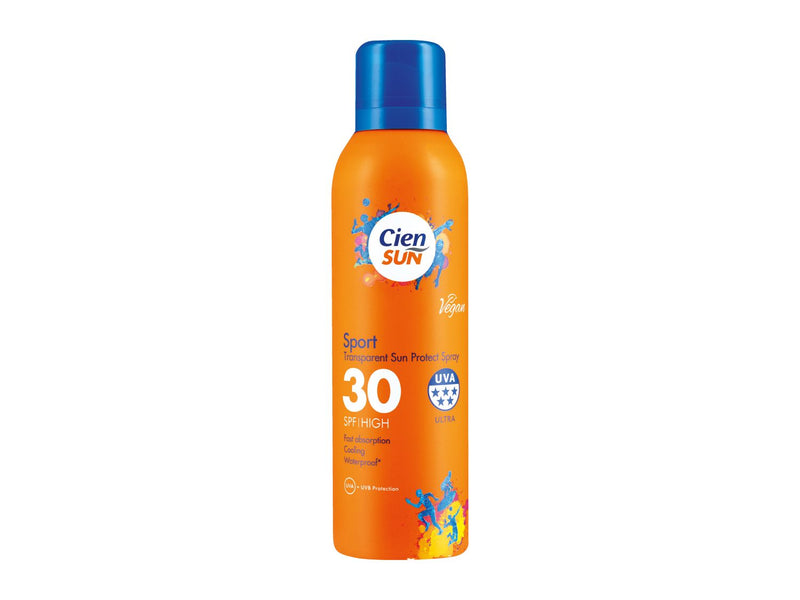 Invisible sun spray SPF 30 200ml bottle, UK version