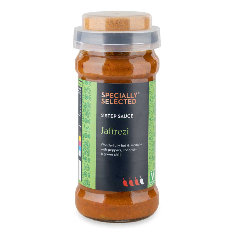 2 Step Jalfrezi curry sauce for cooking (British brand)
