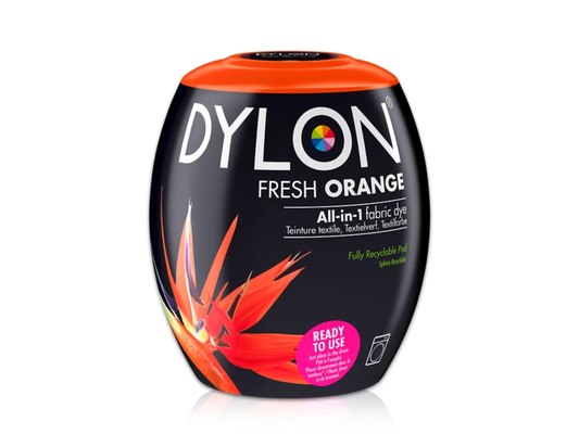 Dylon Washing Machine Dyes Laundry McGrocer Direct Fresh Orange  