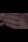 The Diamond Store lab diamond heart pendant necklace (British brand)