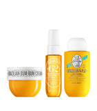 SOL DE JANEIRO body care travel set with cream, gel, and mist (British brand)