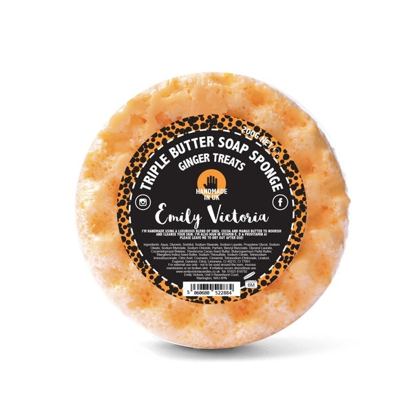 Emily Victoria Soap Sponge Ginger Treats - British product
