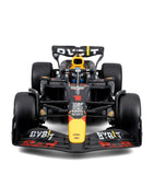 Bburago Red Bull RB20 1:24 model Max Verstappen helmet - British product