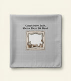 Louis Vuitton Chez Elle square silk scarf 90cm, imported from the UK