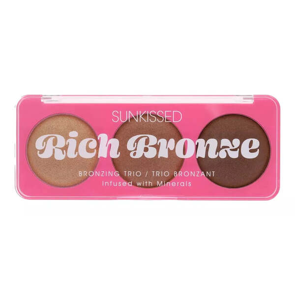 Sunkissed Rich Bronze Bronzing Trio 3 shades (British brand)