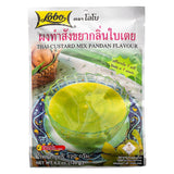 Lobo Thai custard mix in pandan flavour, UK version