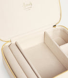 Harrods large pebbled leather trinket box (British brand)