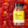 Fourfive CBD gummies strawberry orange flavour 30 pack - British product