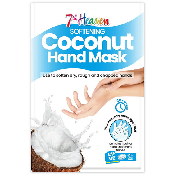 7th Heaven coconut hand mask with argan oil (British brand)