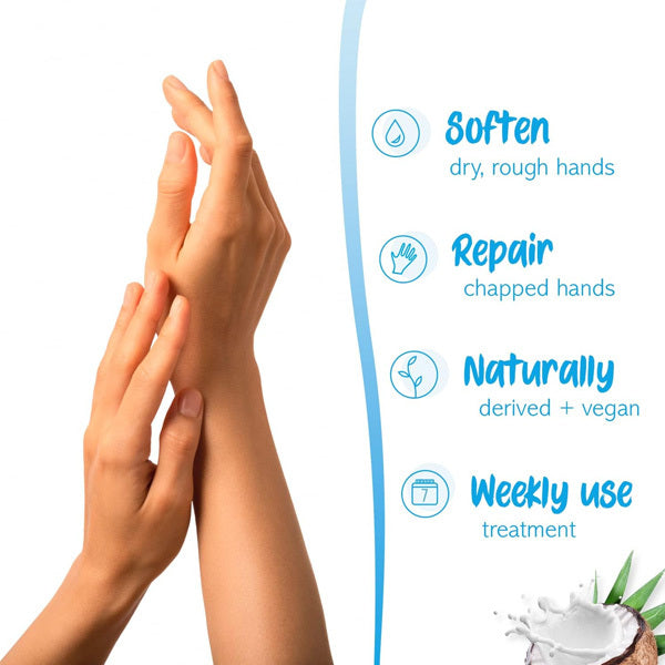 7th Heaven coconut hand mask with argan oil (British brand)