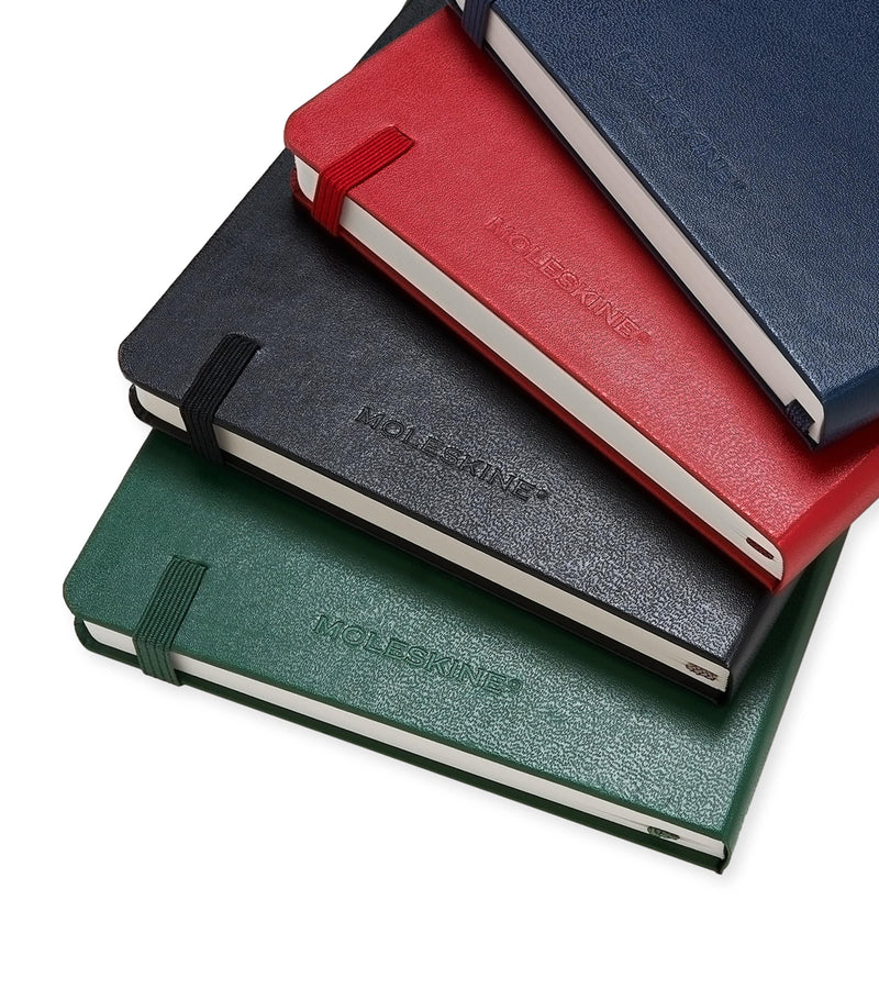 Moleskine multicolour notebook bundle with four notebooks, imported from the UK