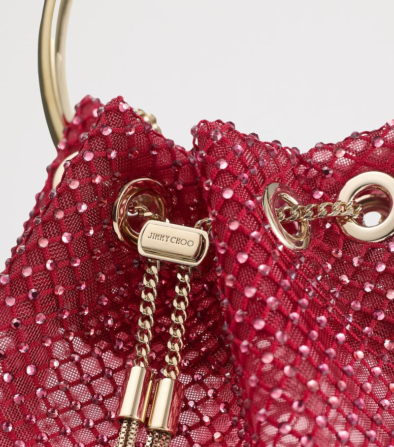 Jimmy Choo embellished Bon Bon top-handle bag, UK version