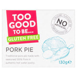 Too Good To Be Gluten Free Pork Pie 130g gluten free Sainsburys