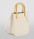 Bvlgari mini leather serpentine tote bag, imported from the UK