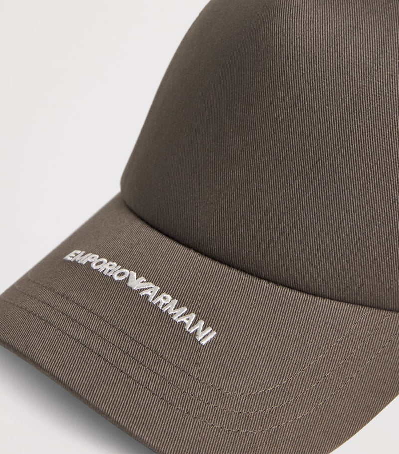 Emporio Armani logo baseball cap, UK version