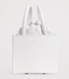 Talel small triangle leather handbag, imported from the UK