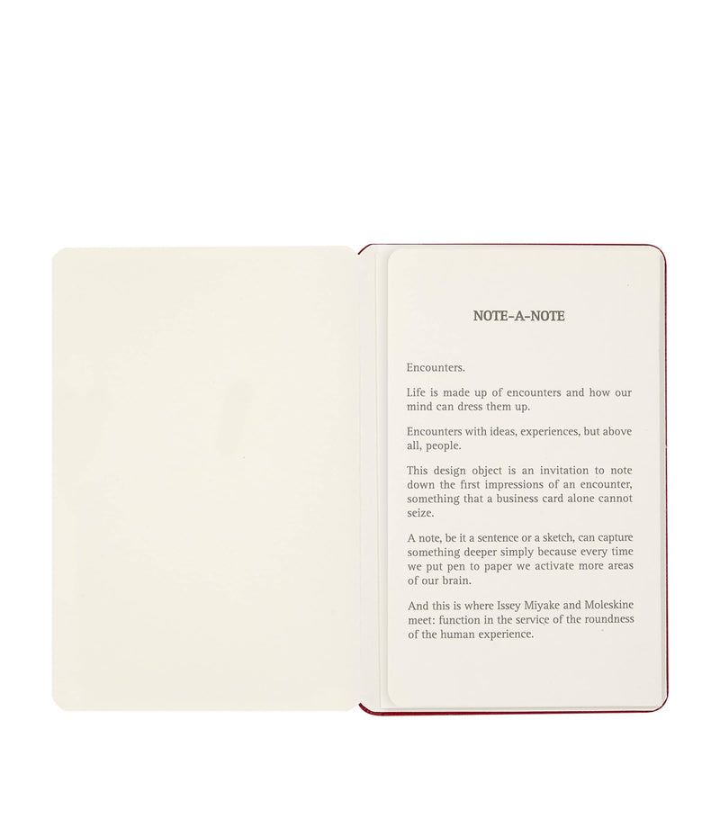Moleskine Miyake Design Studio business card holder, imported from the UK