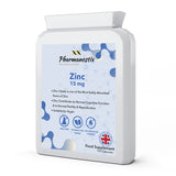 Superdrug Pharmanostix Zinc 15mg Mineral Supplement Capsules, 120 Capsules- Buy online at McGrocer