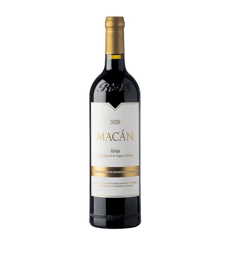 Vega Sicilia Macán 2020 Rioja red wine 75cl (British brand)