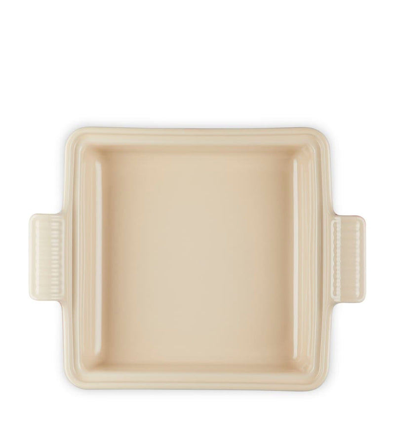 Le Creuset stoneware square dish 23cm, UK version
