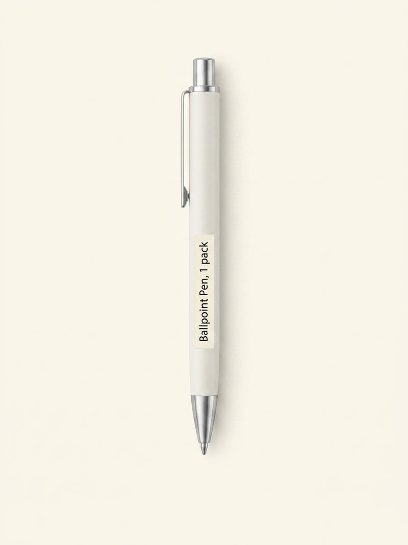 Cartier small lacquered palladium-finish ballpoint pen (British brand)