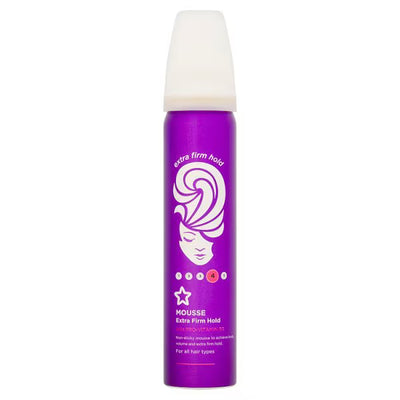 Superdrug Superdrug Extra Firm Hold Hair Mousse 75ml- Buy online at McGrocer