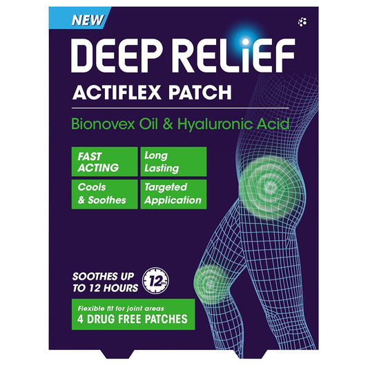 Deep Relief Actiflex Patch 4s First Aid Boots   