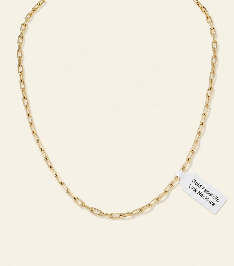 Cartier yellow gold Santos de Cartier chain necklace, imported from the UK