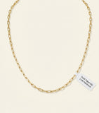Cartier yellow gold Santos de Cartier chain necklace, imported from the UK