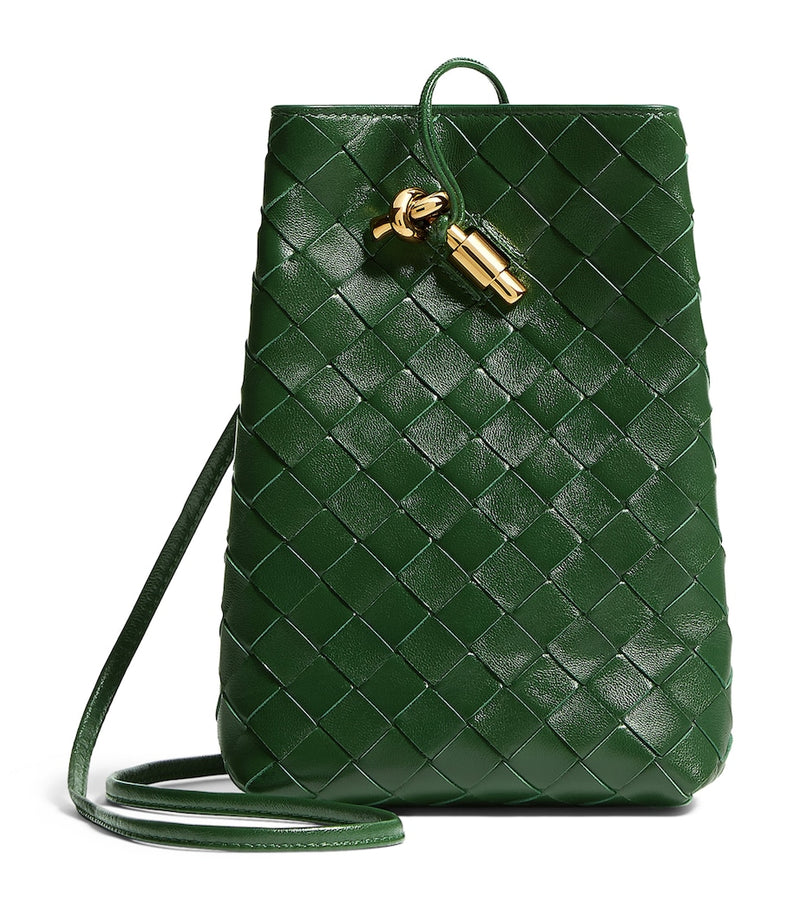 Bottega Veneta Andiamo phone pouch nappa leather (British brand)
