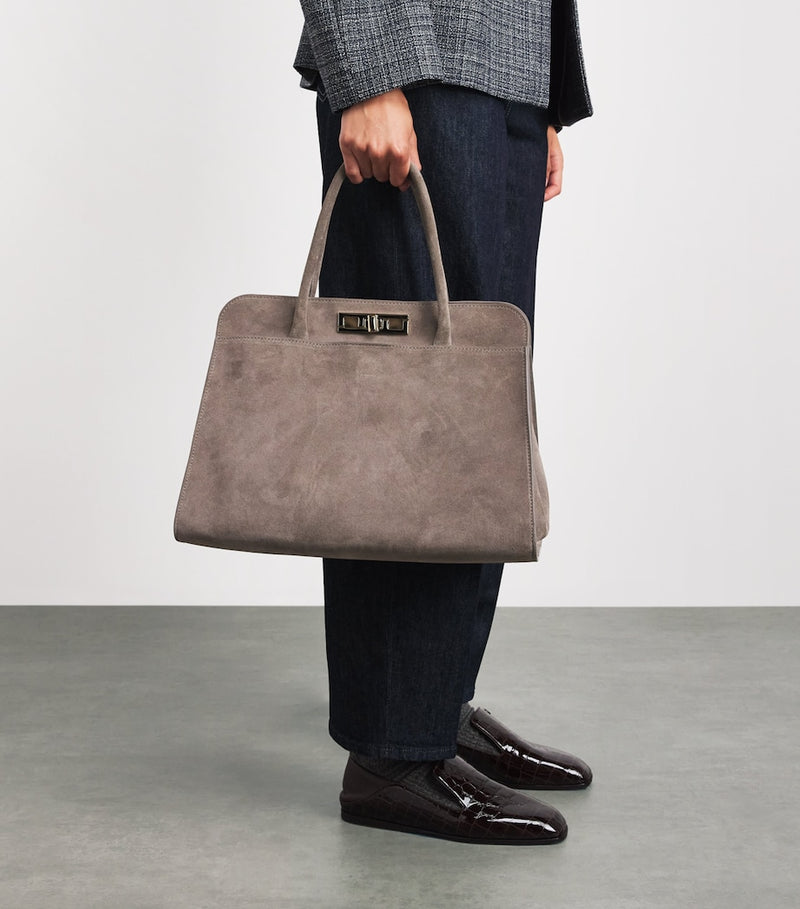 Fabiana Filippi suede bag Josephine large (British brand)