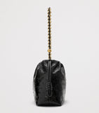 LOEWE Flamenco ostrich leather clutch bag - British product
