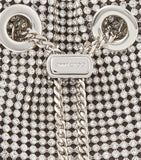Jimmy Choo Bon Bon top-handle bag crystal handle, imported from the UK