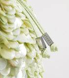 STAUD embellished reef bag with pearl shells (British brand)