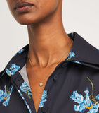 Sophie Bille Brahe yellow gold and diamond fleur necklace (British brand)