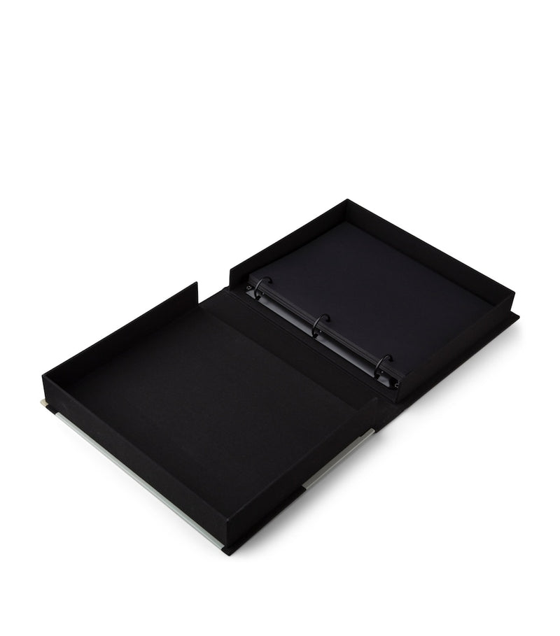 Printworks It's About Us photo album with cloth cover and foiled details, imported from the UK