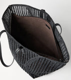 Brunello Cucinelli techno raffia knit BC Duo tote bag, UK version