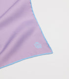 Dunhill mulberry silk pocket square 30cm (British brand)