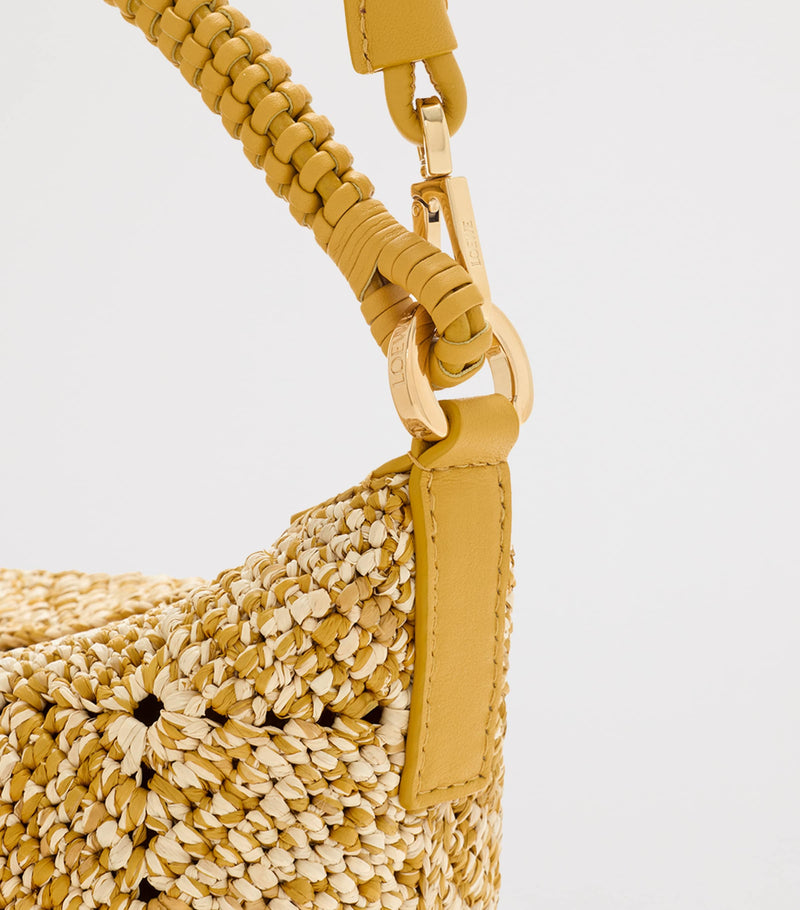 LOEWE Raffia Cala Pouch handwoven raffia bag, UK version
