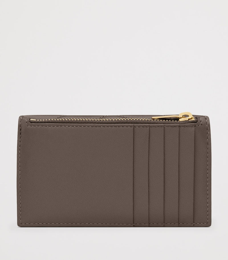 Saint Laurent Cassandre flap card holder, imported from the UK