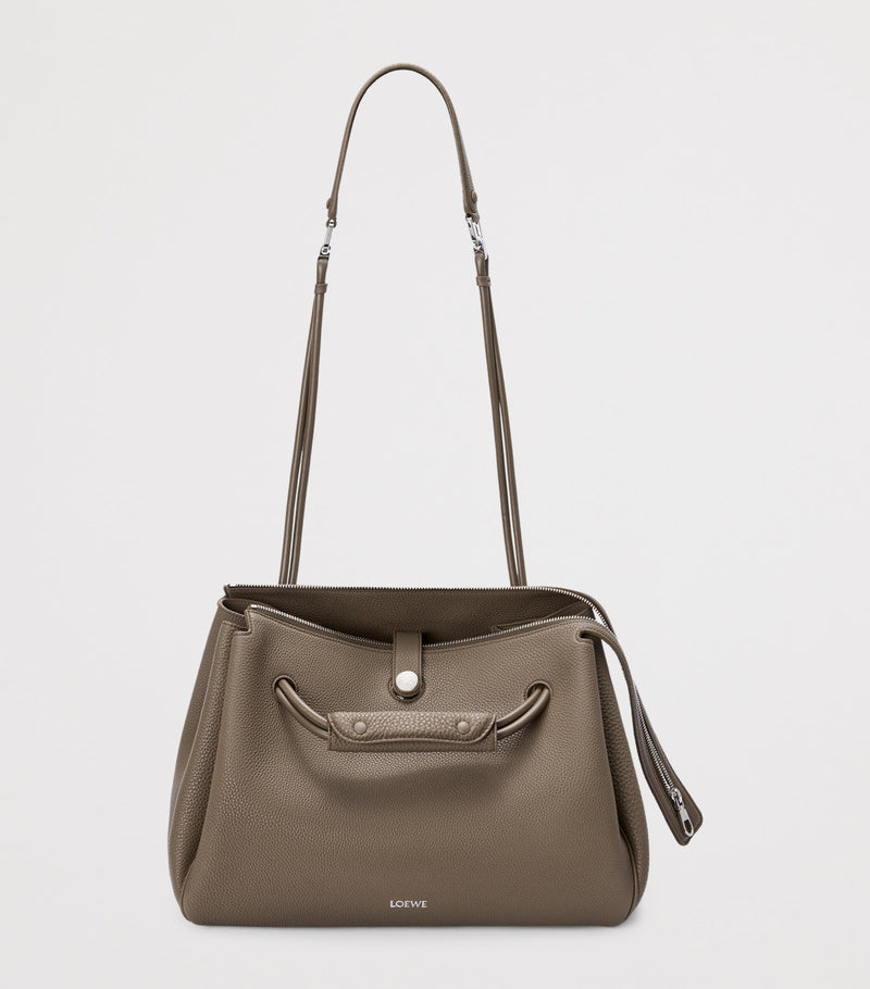 LOEWE grained leather Madrid shoulder bag (British brand)