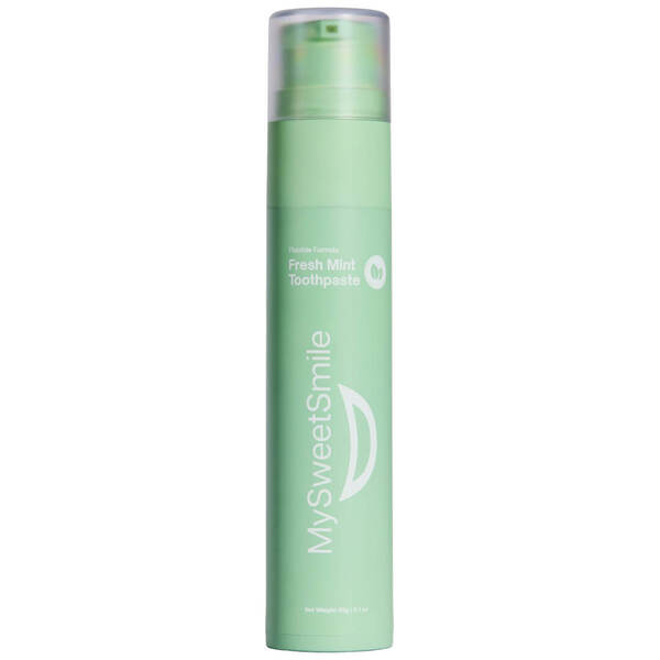 MySweetSmile Fresh Mint Toothpaste, imported from the UK