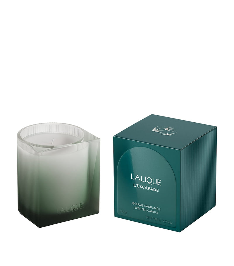 Lalique L'Escapade scented candle 220g, UK version