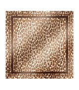 Harrods Weekend Max Mara Silk Leopard Print Scarf 90cm x 90cm- Buy online at McGrocer