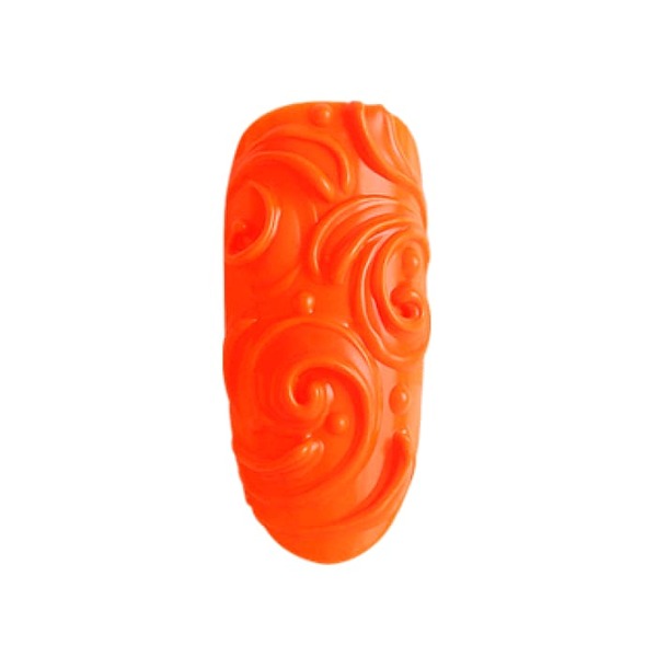 Bluesky orange emboss gel for nail artistry - British product
