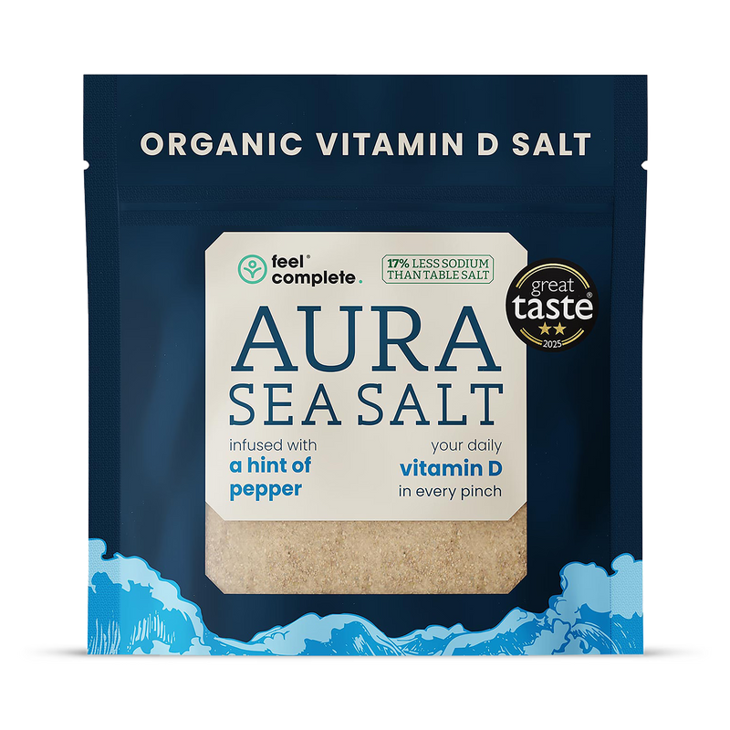 Feel Complete Aura Sea Salt Hint of Pepper 80g (British brand)