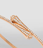 Marli New York Rose Gold Diamond Cleo Slim Bracelet, UK version